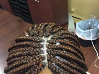 Oumou’s braids and beauty