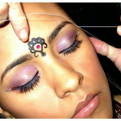 S.K Eyebrow Threading In Haillie’s Haircut