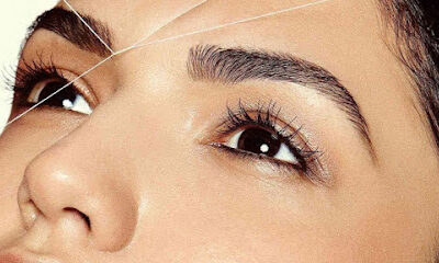 Eyebrow threading by Sukhi
