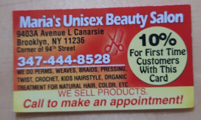 Maria’s Unisex Beauty Salon