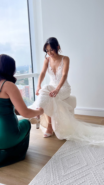 Behind the Bride
