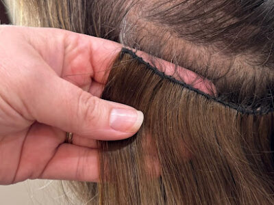 Hand-Tied Extensions at Hair by Erin Hodge